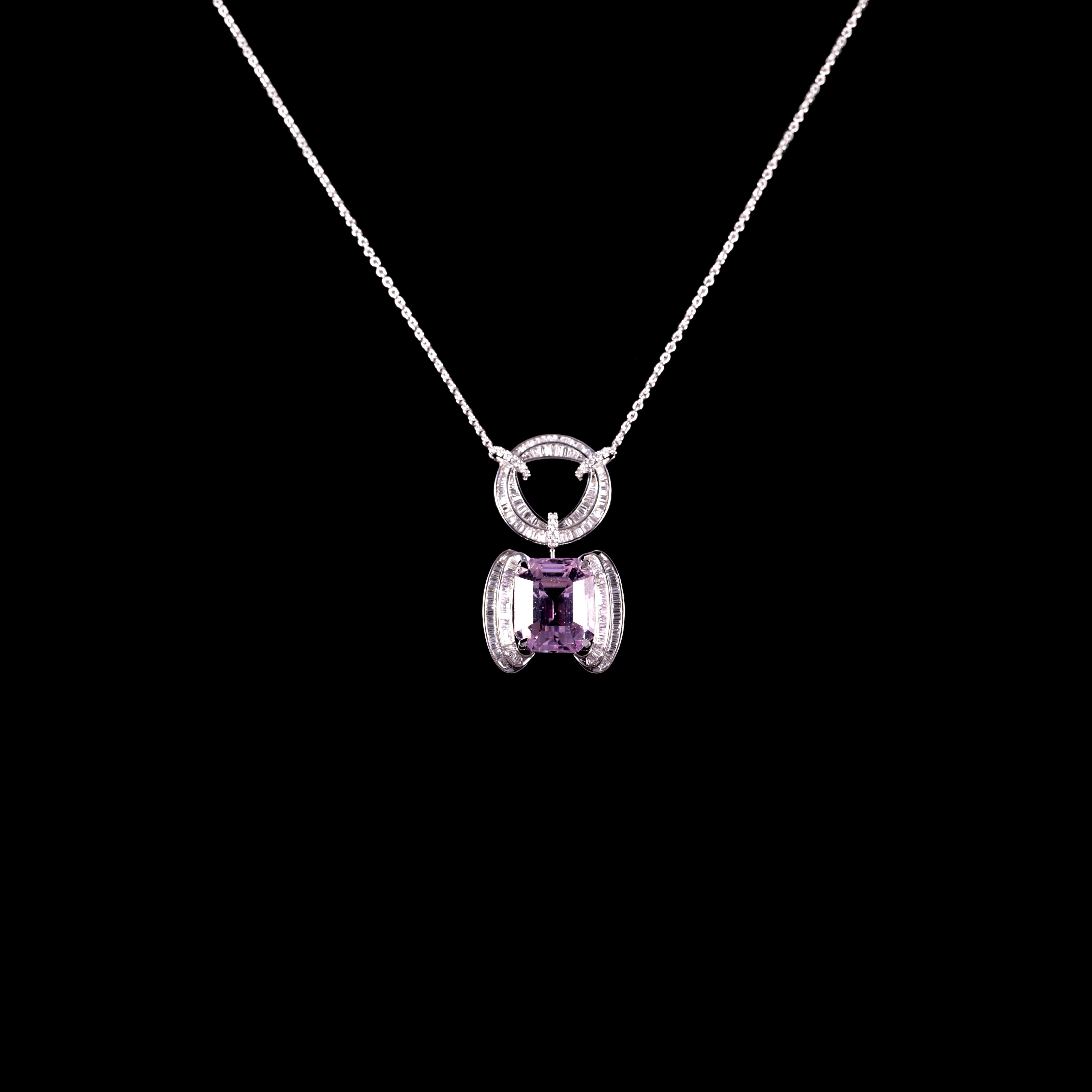 Flamingo Prive Kunzite Pendant