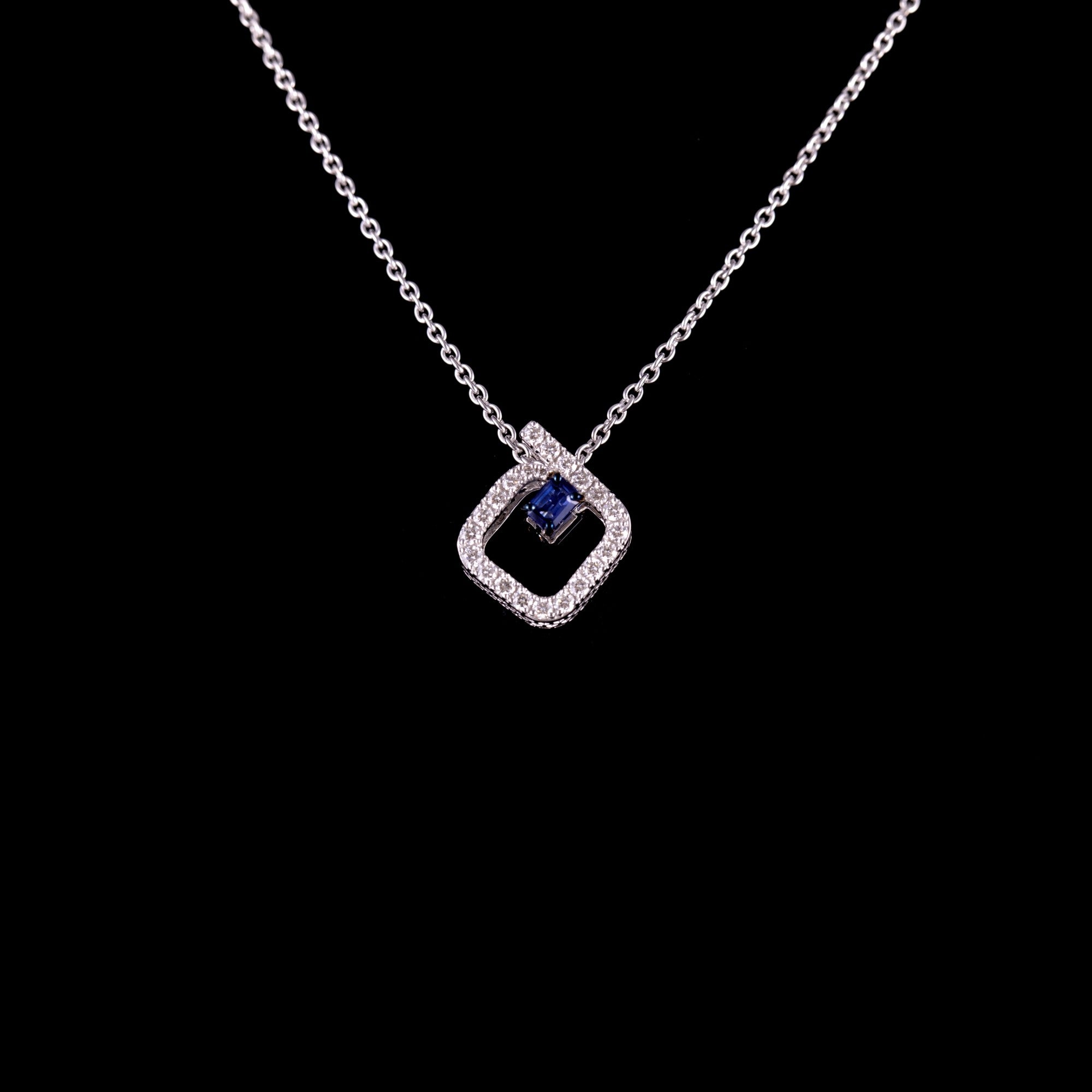 Elara Sapphire Pendant