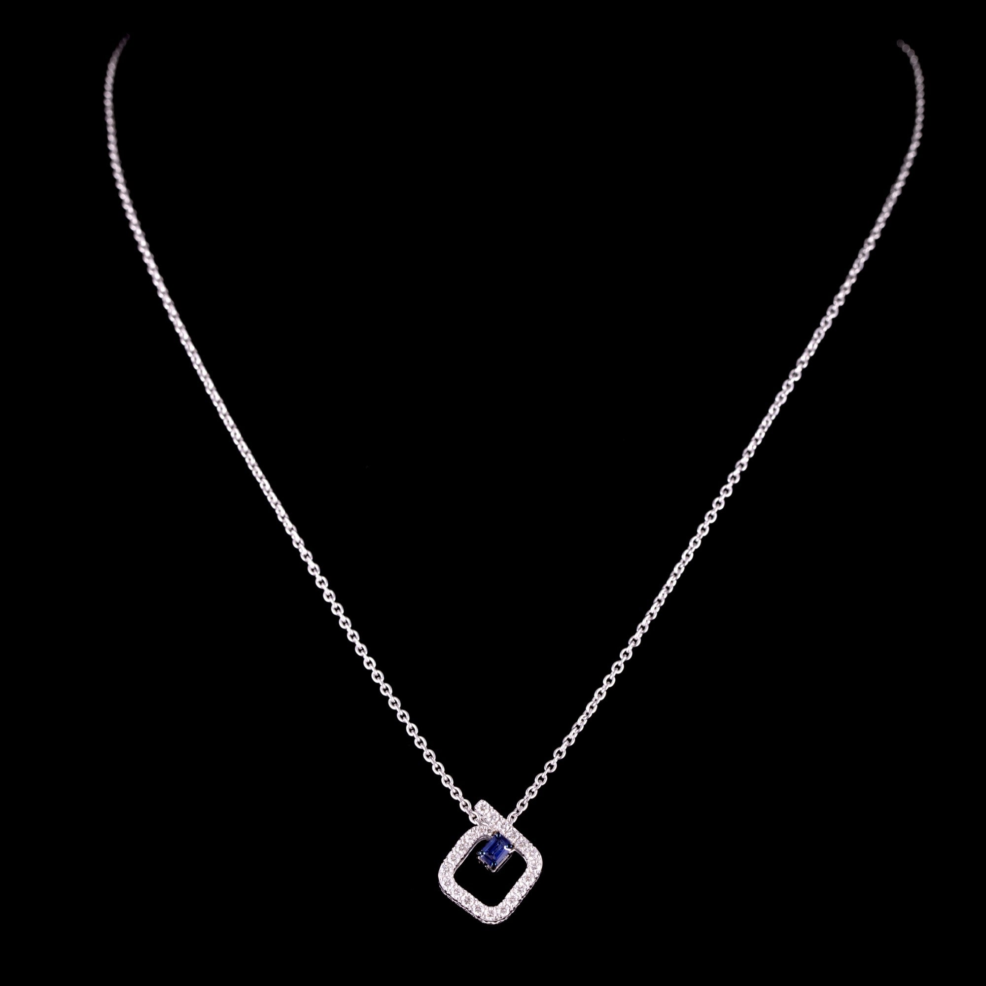 Elara Sapphire Pendant