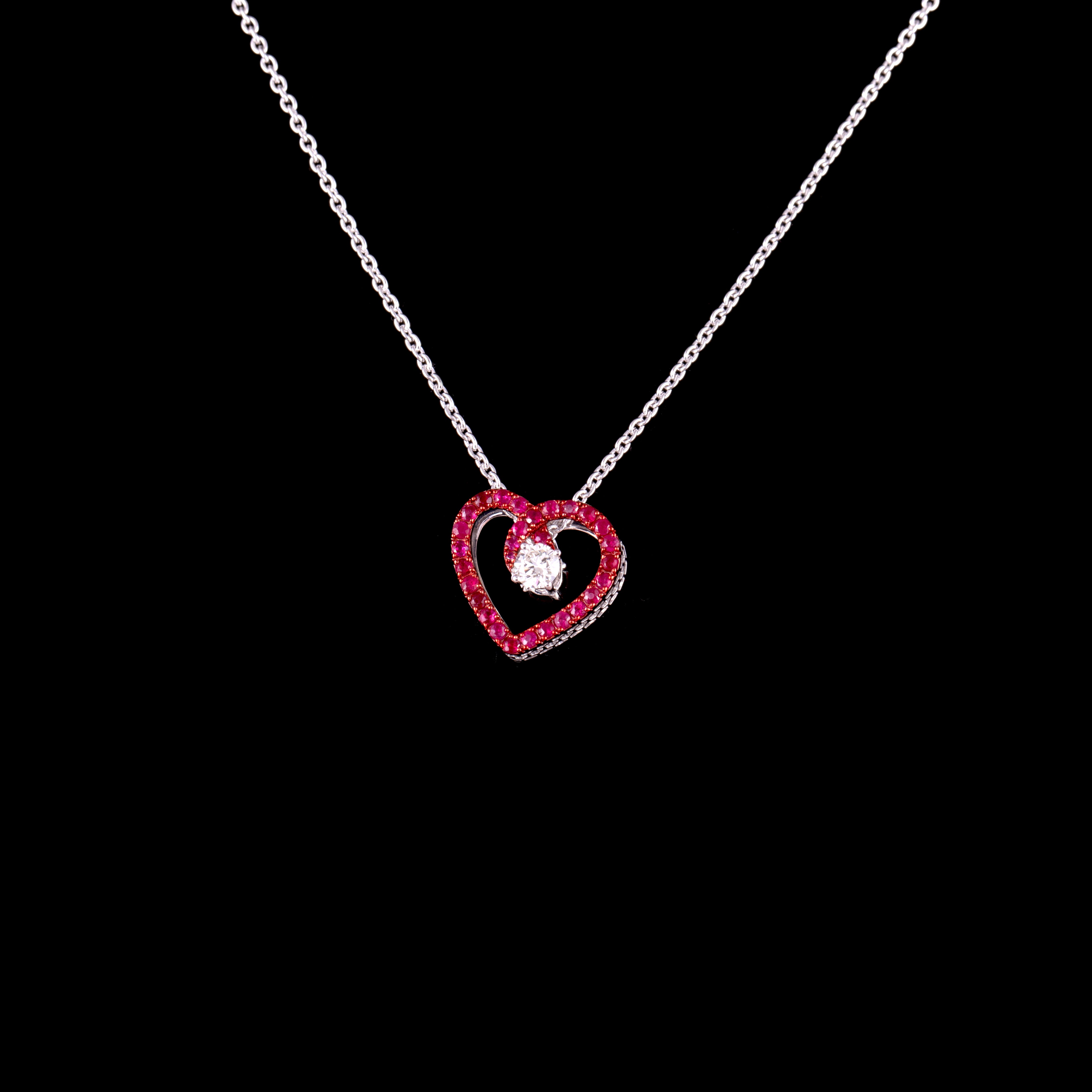 Elara Ruby Pendant