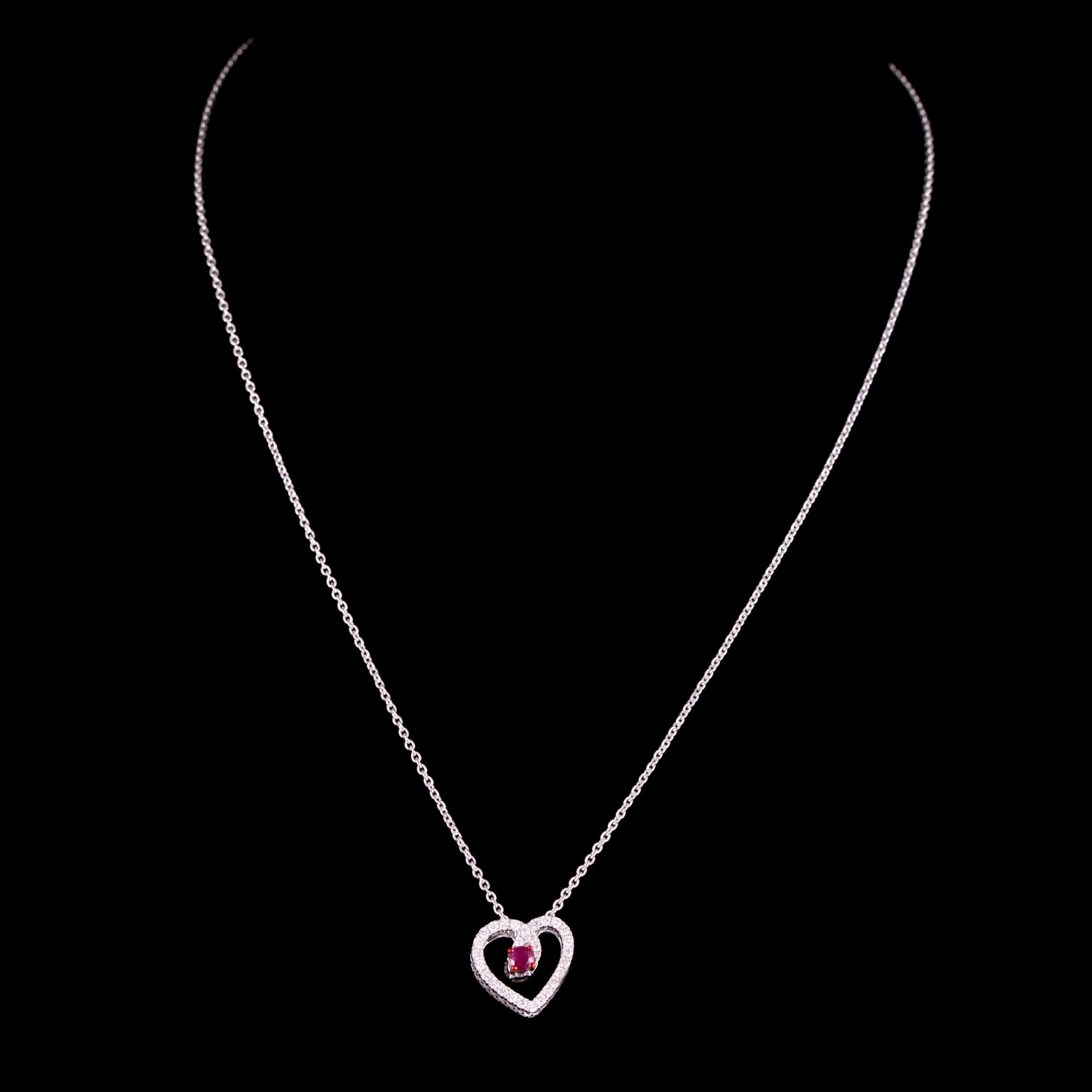 Elara Ruby Pendant