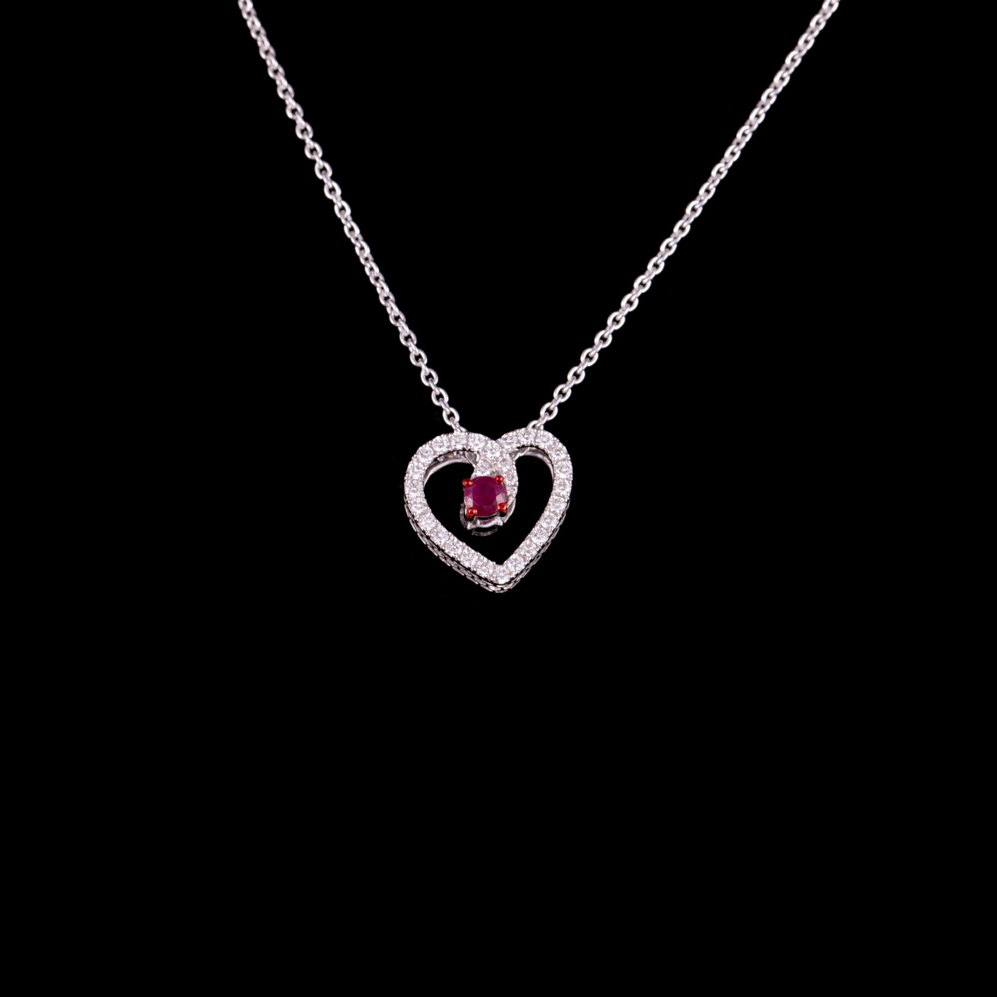 Elara Ruby Pendant